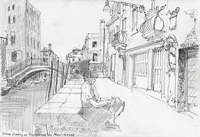 Sketching in Venice